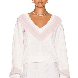 Love shack fancy Malaine sweater NWT.